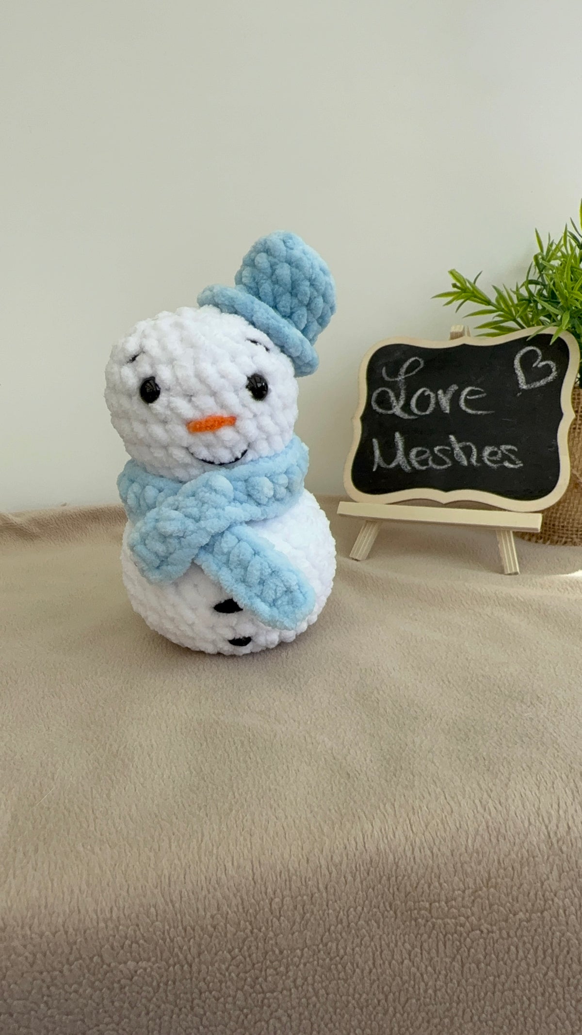 Schneemann der nie schmilzt