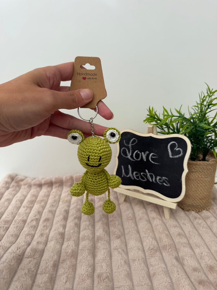 Schlüsselanhänger Frosch