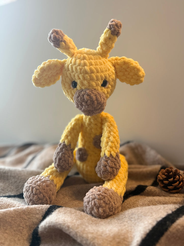 Handgehäkelte Amigurumi Giraffe