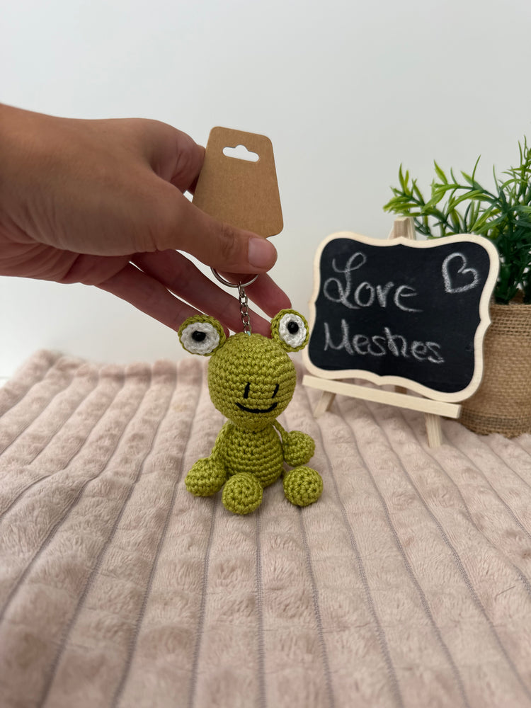Schlüsselanhänger Frosch