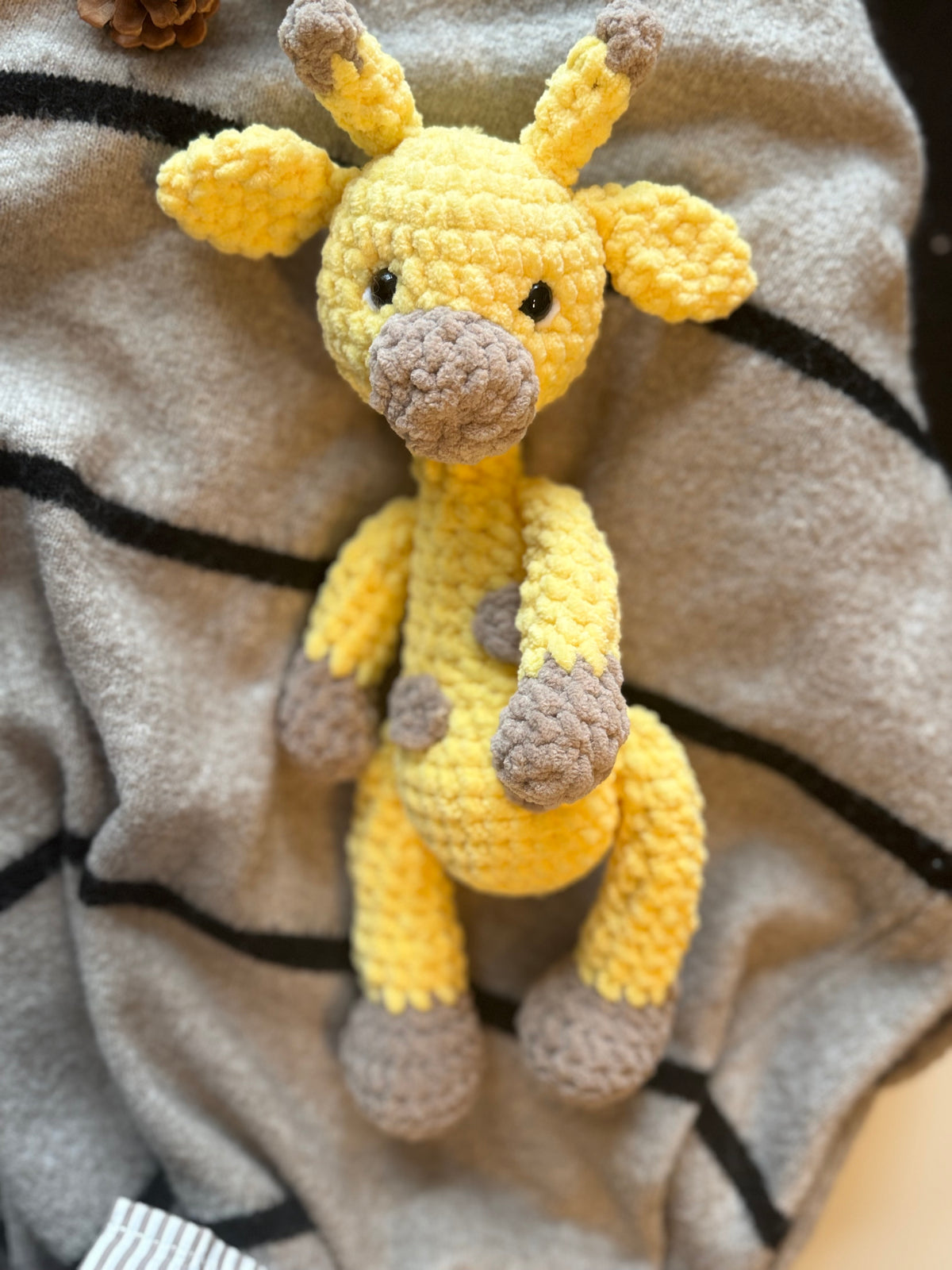 Handgehäkelte Amigurumi Giraffe