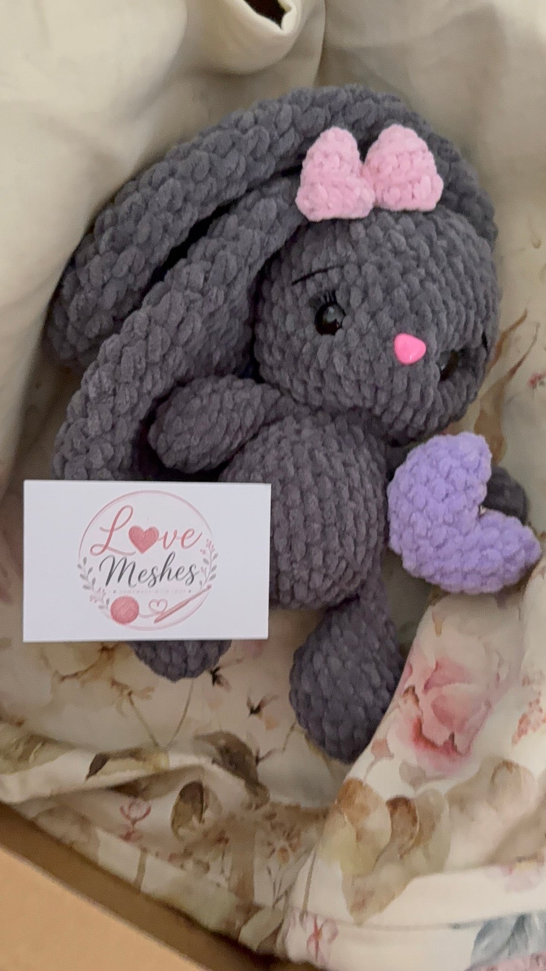 Hase handgehäkelt zum dahin schmelzen 🐰