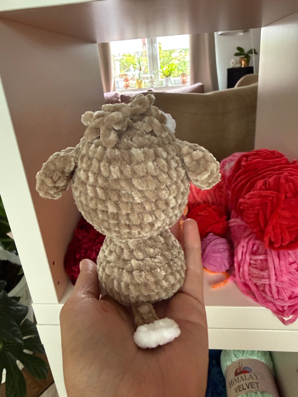 Mini Kuh Kuscheltier – handgemacht mit Liebe